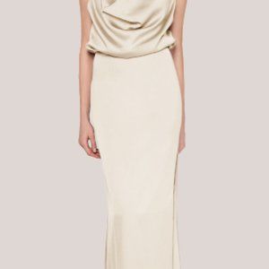 CHAMPAGNE FAME & PARTNERS DRESS (LIBRA STYLE)- PERFECT FOR BRIDESMAID!